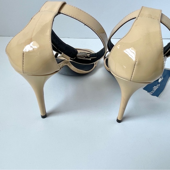 Theory Laisle Beige Strappy Heels - Picture 5 of 6